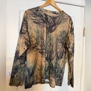 Seclusion 3d desert Outdoor Camouflage Long Sleeve Shirt men’s xl
